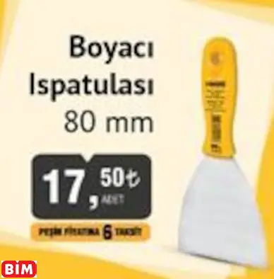 SGS BOYACI ISPATULASI 80 MM SGS BOYACI ISPATULASI 80 MM